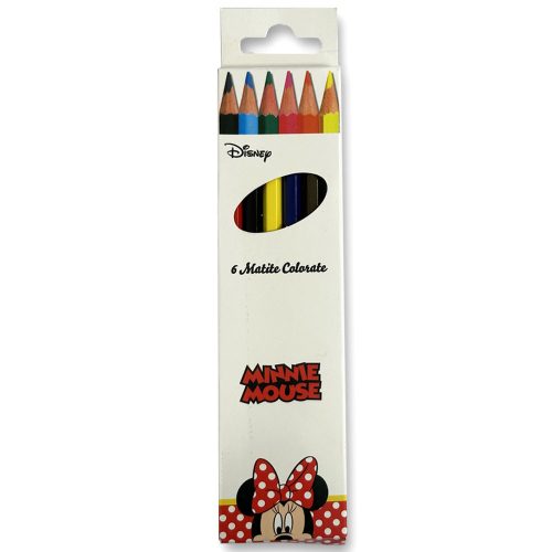 Minnie színes ceruza 6 db-os