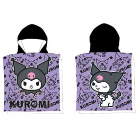   Hello Kitty Kuromi Chaos strand törölköző poncsó 50x100 cm (Fast Dry)