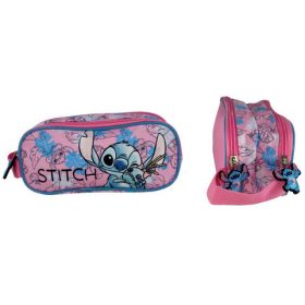   Disney Lilo és Stitch, A csillagkutya Doll 2 rekeszes tolltartó 23 cm