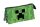 Minecraft Face 3 rekeszes tolltartó 22 cm