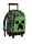 Minecraft Face prémium gurulós iskolatáska, táska 44 cm