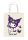 Hello Kitty Kuromi Butterfly vászontáska, bevásárlótáska 44 cm