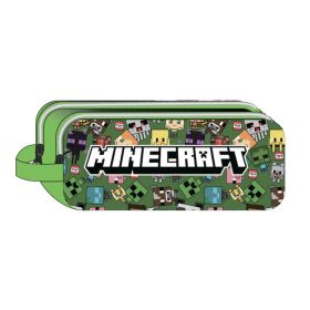 Minecraft Characters 2 rekeszes tolltartó 23 cm