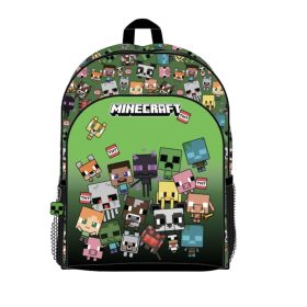 Minecraft Lot of Characters iskolatáska, táska 40 cm