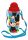 Disney Mickey Sun műanyag szívószálas kulacs akasztóval 500 ml