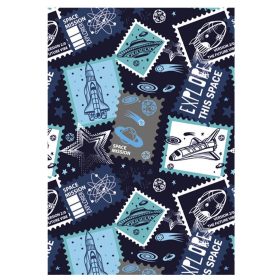 Űr Stamp A/4 gumis mappa