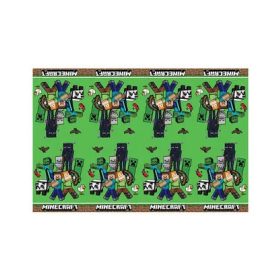 Minecraft Green műanyag asztalterítő 120x180 cm