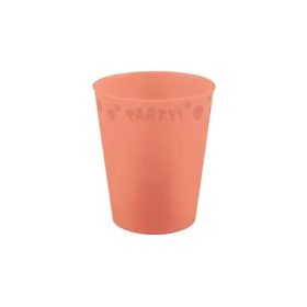   Lazacszín Pastel Salmon micro prémium műanyag pohár 250 ml