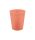 Lazacszín Pastel Salmon micro prémium műanyag pohár 250 ml