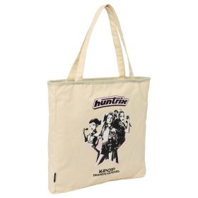   K-pop Démonvadászok Hunterx cipzáras vászon válltáska, bevásárlótáska 38 cm