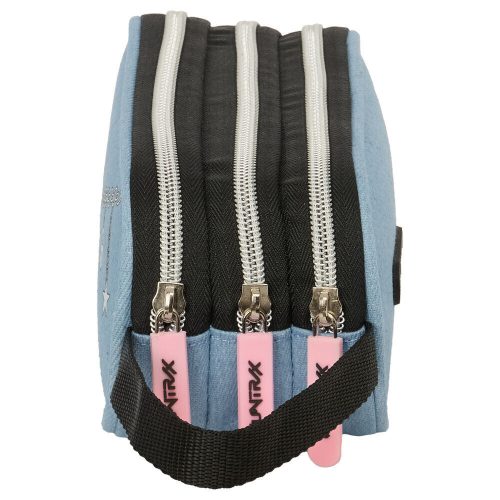 K-pop Démonvadászok Denim Dreams 3 rekeszes tolltartó 21 cm