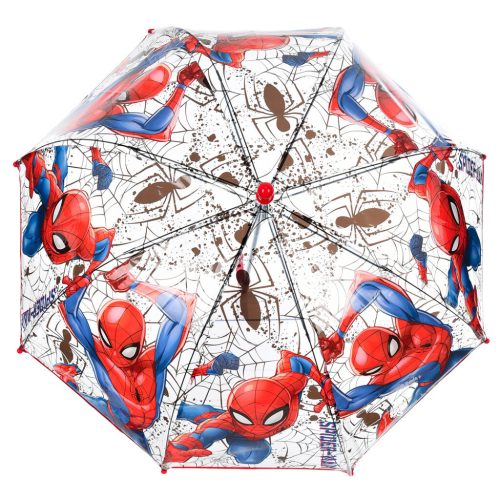 Pókember Web Power gyerek átlátszó esernyő Ø72 cm