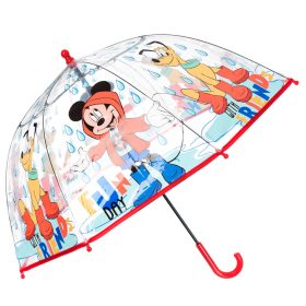 Disney Mickey Fun Day gyerek átlátszó esernyő Ø72 cm
