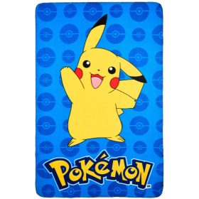 Pokémon Wave polár takaró 100x150cm
