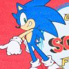Sonic a sündisznó Gotta Go kéztörlő, arctörlő, törölköző 40x30 cm