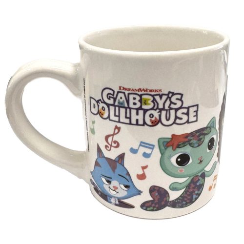 Gabi babaháza Music porcelán bögre 235 ml (8 oz) Díszdobozban