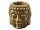 Kerámia illóolaj párologtató Buddha mintával - Sötétbarna