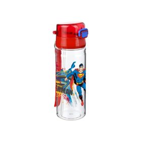 Szívószálas kulacs 500ml - Superman