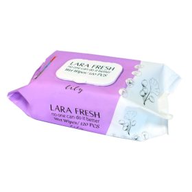 Lara nedves törlőkendő 120db Fedeles - Fresh Lily
