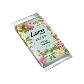 Lara nedves törlőkendő 15db  - Vintage