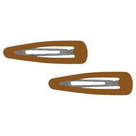Lora csitt-csat 2db 4,5cm - Barna