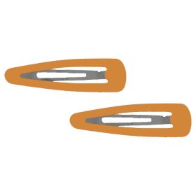 Lora csitt-csat 2db 4,5cm - Narancssárga
