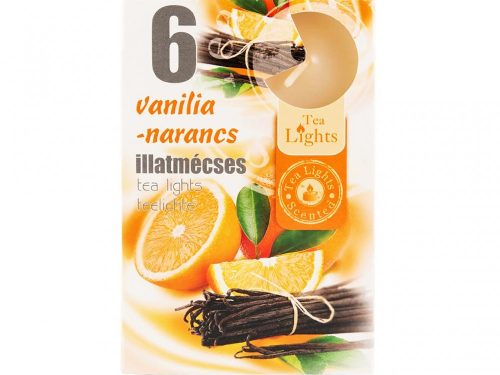 Illatmécses 6db - Vanília és narancs
