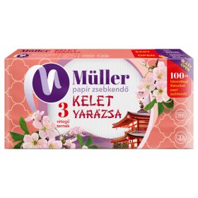 Müller papírzsebkendő 3 rétegű 100db - Kelet varázsa