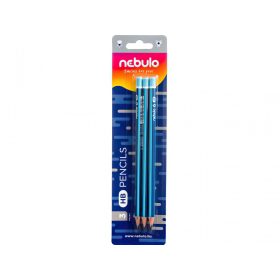 Nebulo grafit ceruza 3db HB Háromszög