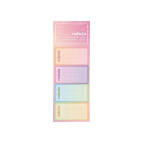 Nebulo Füzetcímke 12db - Mono Pastel