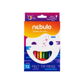 Nebulo filctoll Gazdaságos színes 12db