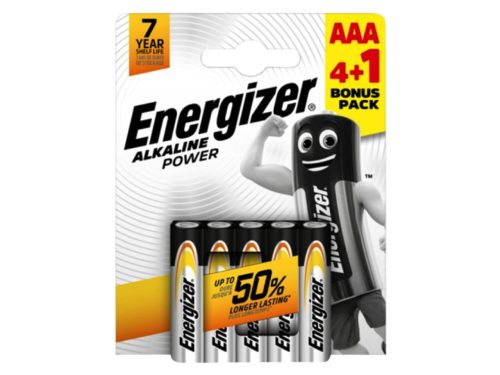 Energizer Alkaline Power mikroceruzaelem (AAA) 4+1 db