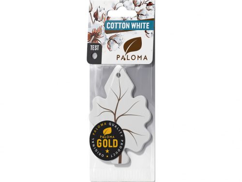 Paloma Gold autó illatosító - Fehér pamut
