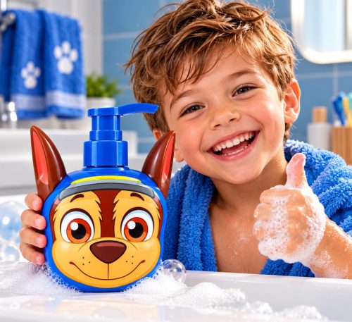 Mancs Őrjárat habfürdő pumpás 500ml - Kék