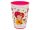 Pohár Műanyag Mintás 400ml - Neon Pink