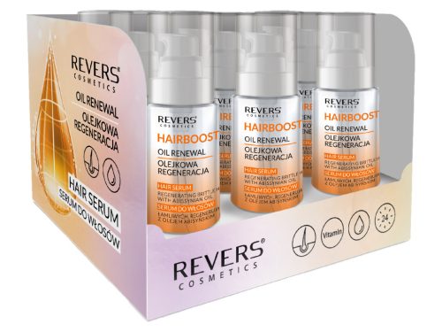 Revers HairBoost Hajszérum 30ml - Törékeny hajra - Abesszin olajjal