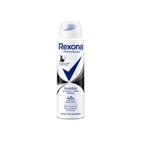  Rexona női deo SPRAY 150ml - Invisible on Black+White Clothes