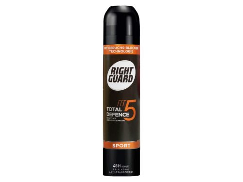 Right Guard Total Defence 5 férfi deo SPRAY 250ml - Sport