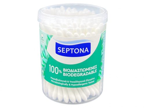 Septona fültisztító 100% lebomló - 100db dobozos
