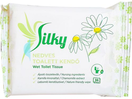 Silky nedves wc-papír 36db - Kamilla