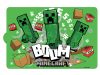 Minecraft Creeper tányéralátét