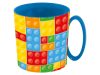 Lego mintázatú Bricks micro bögre 350 ml