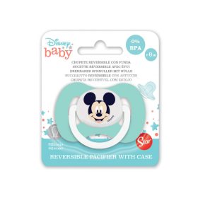 Disney Mickey Hello World megfordítható baba cumi tokkal