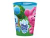 Azúrkék nyomok Play műanyag pohár 260 ml
