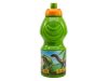 Dinoszaurusz kulacs, sportpalack 400 ml - Narancssárga-Zöld