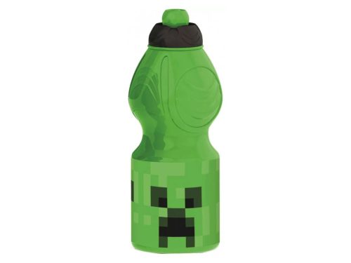 Minecraft kulacs, sportpalack 400 ml