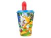 Sonic a sündisznó Adventure szívószálas pohár, műanyag 430 ml