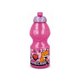 Minecraft Girls műanyag sportkulacs 400 ml