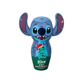   Disney Lilo és Stitch gyermek tusfürdő és sampon 300ml - Áfonya (Karácsonyi)
