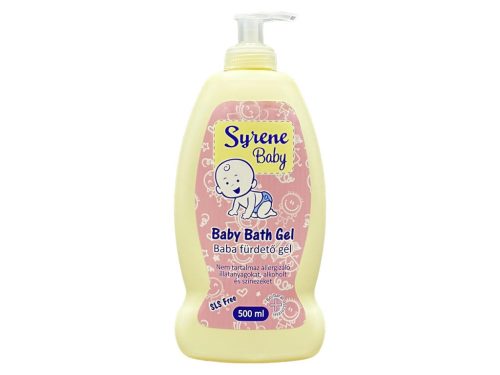 Syrene baby baba fürdető gél pumpás - 500ml
